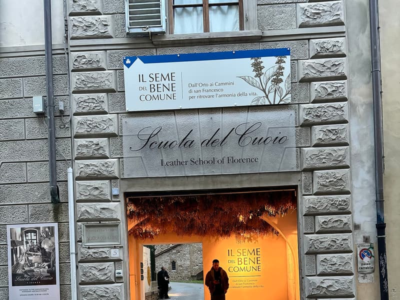 Scuola del Cuoio — a hidden gem in Florence, Tuscany