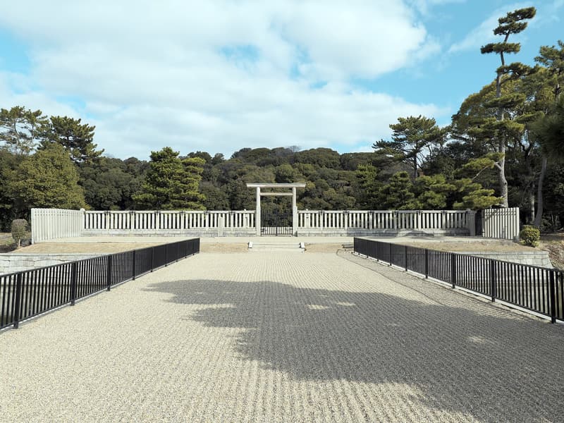 Mozu Tombs (viewed from Sakai City Hall observation deck) — a hidden gem in Osaka, Osaka