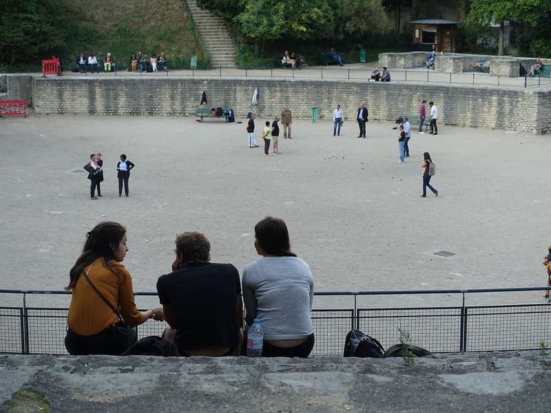 Arènes de Lutèce, Paris